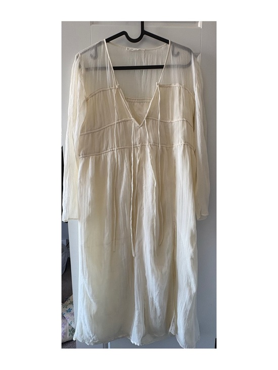 OAK + FORT Dresses & Skirts - OAK + FORT Ivory Boho Midi Dress